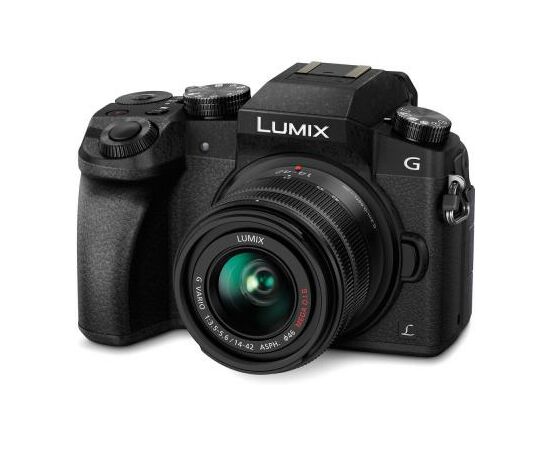 Цифровий фотоапарат Panasonic DMC-G7 Kit 14-42mm Black (DMC-G7KEE-K)