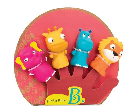 Ігровий набір Battat Пальчиковий театр Весела компанія (BX1740Z), зображення 3 Ігровий набір Battat Пальчиковий театр Весела компанія (BX1740Z), зображення 3