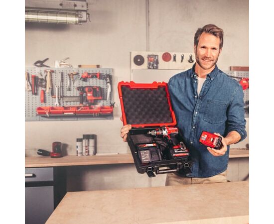Сумка для инструмента Einhell кейс E-Box S35 (4530045), изображение 3 Сумка для инструмента Einhell кейс E-Box S35 (4530045), изображение 3