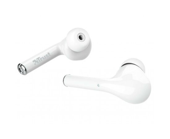 Наушники Trust Nika Touch True Wireless White (23705), изображение 3 Наушники Trust Nika Touch True Wireless White (23705), изображение 3