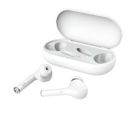Наушники Trust Nika Touch True Wireless White (23705), изображение 4 Наушники Trust Nika Touch True Wireless White (23705), изображение 4