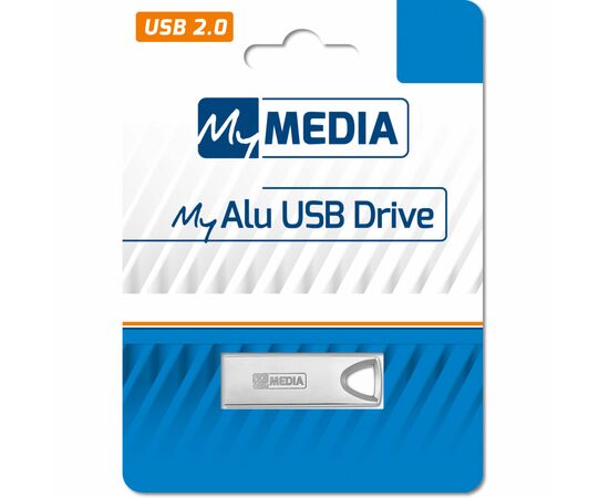 USB флеш накопитель MyMedia 64GB MyAlu USB 2.0 (069274), изображение 3 USB флеш накопитель MyMedia 64GB MyAlu USB 2.0 (069274), изображение 3