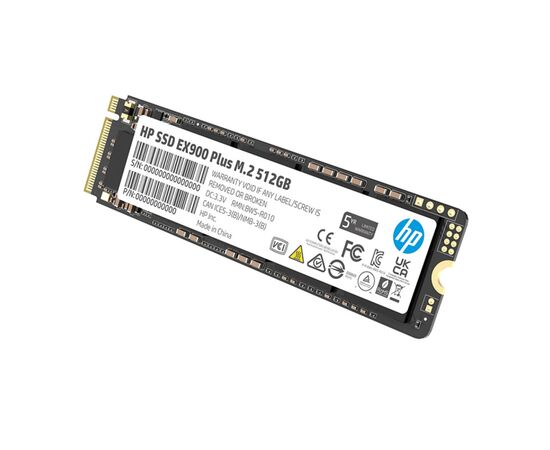 Накопитель SSD M.2 2280 512GB EX900 Plus HP (35M33AA), изображение 3 Накопитель SSD M.2 2280 512GB EX900 Plus HP (35M33AA), изображение 3