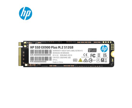 Накопитель SSD M.2 2280 512GB EX900 Plus HP (35M33AA)