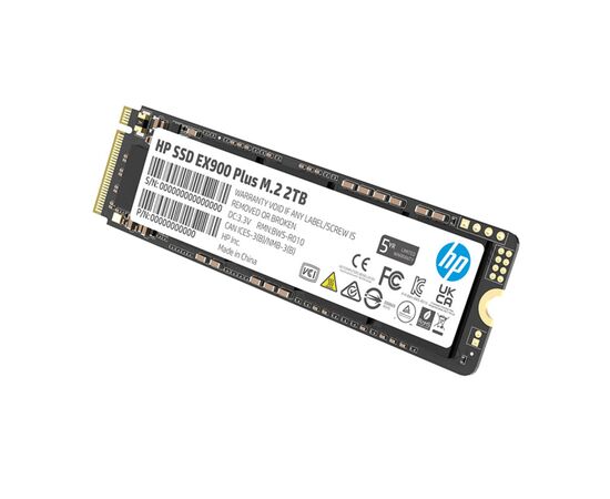 Накопитель SSD M.2 2280 2TB EX900 Plus HP (35M35AA), изображение 3 Накопитель SSD M.2 2280 2TB EX900 Plus HP (35M35AA), изображение 3