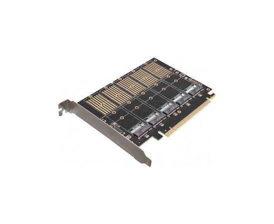 Контролер Frime PCI-E-5xM.2 (B Key) WCH382L (ECF-PCIEtoSSD010), зображення 6 Контролер Frime PCI-E-5xM.2 (B Key) WCH382L (ECF-PCIEtoSSD010), зображення 6