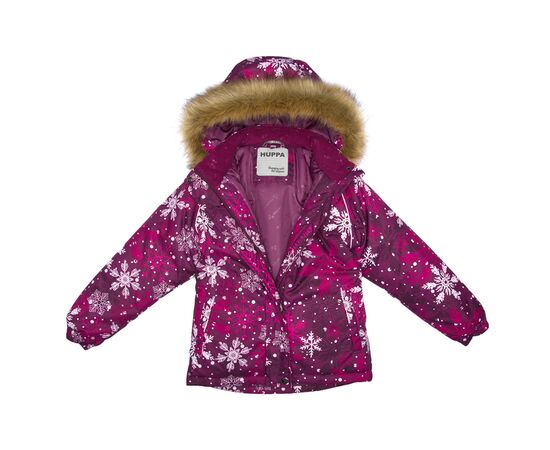 Куртка Huppa ALONDRA 18420030 бордовый с принтом 122 (4741468965581), изображение 4 Куртка Huppa ALONDRA 18420030 бордовый с принтом 122 (4741468965581), изображение 4