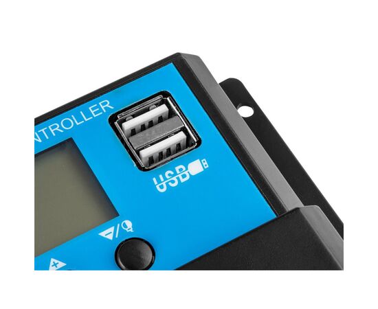 Контроллер заряда Neo Tools 10А, 12/24В(OPEN,AGM,GEL), 2xUSB (90-145), изображение 2 Контроллер заряда Neo Tools 10А, 12/24В(OPEN,AGM,GEL), 2xUSB (90-145), изображение 2