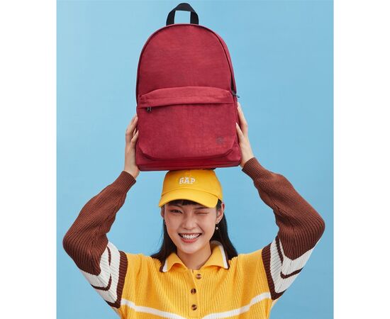 Рюкзак для ноутбука Xiaomi 14" RunMi 90 Points Youth College, 15L, Deep Red (6972125147981), изображение 3 Рюкзак для ноутбука Xiaomi 14" RunMi 90 Points Youth College, 15L, Deep Red (6972125147981), изображение 3
