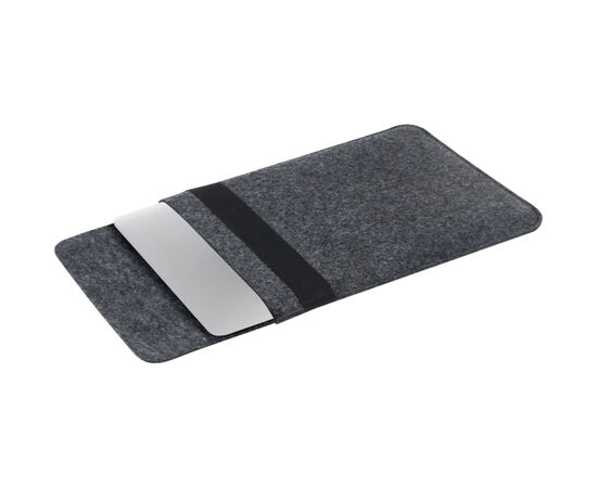 Чехол для ноутбука Gmakin 13.3 Macbook Air/Pro, Envelope, Gray (GM71), изображение 3 Чехол для ноутбука Gmakin 13.3 Macbook Air/Pro, Envelope, Gray (GM71), изображение 3