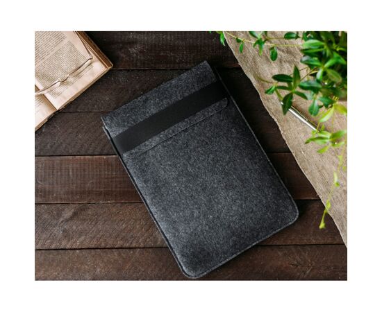 Чехол для ноутбука Gmakin 13.3 Macbook Air/Pro, Envelope, Gray (GM71), изображение 5 Чехол для ноутбука Gmakin 13.3 Macbook Air/Pro, Envelope, Gray (GM71), изображение 5