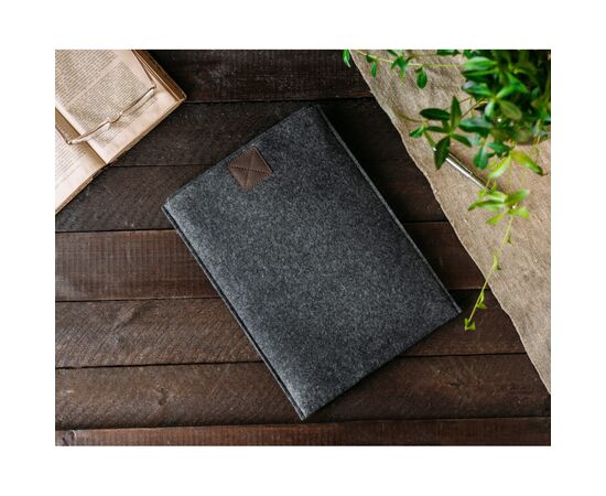 Чехол для ноутбука Gmakin 14 Macbook Pro, vertical, Gray (GM17-14), изображение 2 Чехол для ноутбука Gmakin 14 Macbook Pro, vertical, Gray (GM17-14), изображение 2