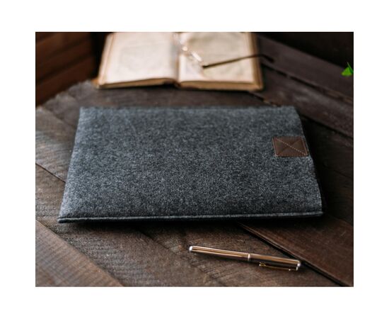 Чехол для ноутбука Gmakin 14 Macbook Pro, vertical, Gray (GM17-14), изображение 5 Чехол для ноутбука Gmakin 14 Macbook Pro, vertical, Gray (GM17-14), изображение 5