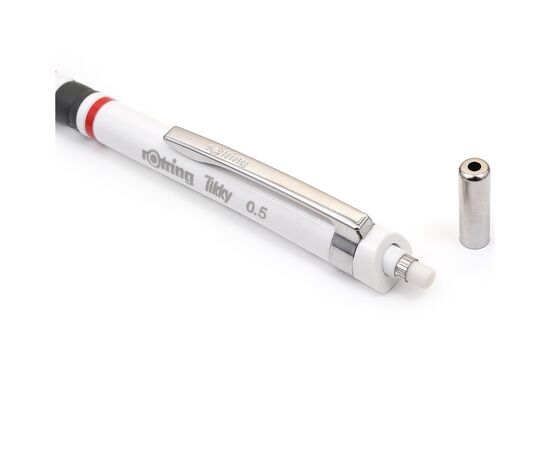 Карандаш механический Rotring Drawing TIKKY White PCL 0,5 (R1904698), изображение 2 Карандаш механический Rotring Drawing TIKKY White PCL 0,5 (R1904698), изображение 2