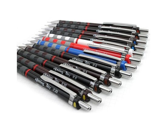 Карандаш механический Rotring Drawing TIKKY White PCL 0,5 (R1904698), изображение 5 Карандаш механический Rotring Drawing TIKKY White PCL 0,5 (R1904698), изображение 5