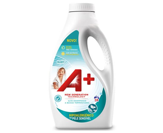 Гель для прання A+ Baby 1.2 л (8435495829980)