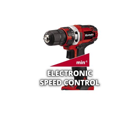 Шуруповерт Einhell TE-CD 18/40 Li-Solo, PXC (без АКБ и ЗУ) (4513925), изображение 5 Шуруповерт Einhell TE-CD 18/40 Li-Solo, PXC (без АКБ и ЗУ) (4513925), изображение 5