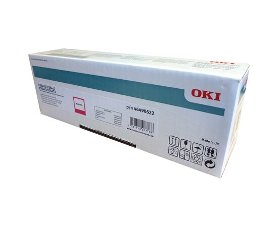 Тонер-картридж OKI ES5432/5473-MAGENTA-6K (46490622)