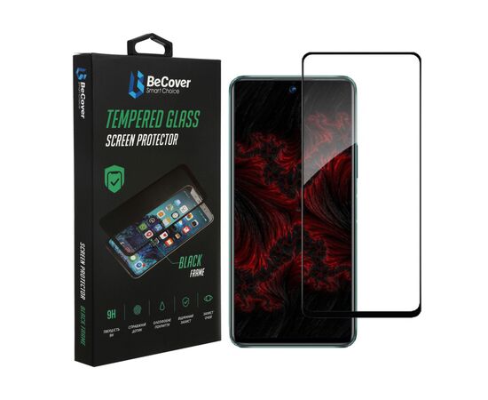 Стекло защитное BeCover Infinix Hot 11S (X6812) Black (707600)