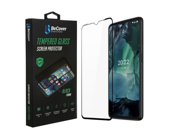 Стекло защитное BeCover Nokia G21 / G11 / G11 Plus Black (707603)