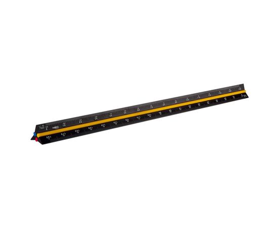 Линейка Neo Tools треугольная, алюминий, 30 см (72-205)