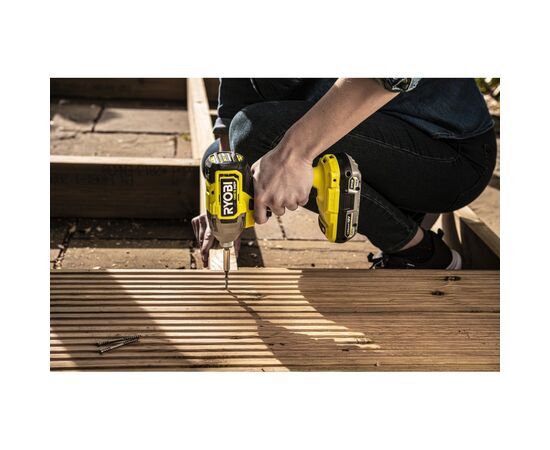 Шуруповерт Ryobi винтоверт импульсный ONE+ RID18X-0 (без АКБ и ЗУ) (5133004961), изображение 4 Шуруповерт Ryobi винтоверт импульсный ONE+ RID18X-0 (без АКБ и ЗУ) (5133004961), изображение 4