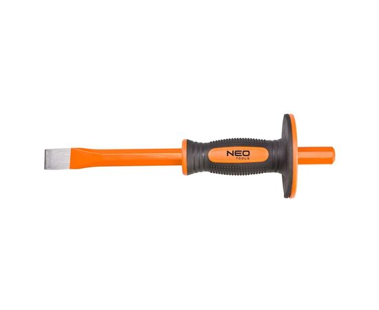 Зубило Neo Tools 22x18x300 мм, защита ладони, CrV (33-081)