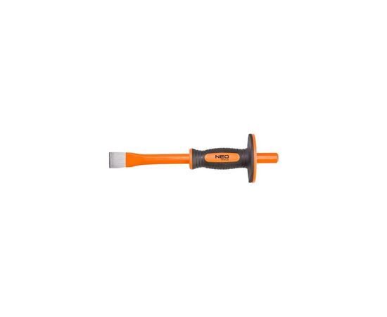 Зубило Neo Tools 35x18x300 мм, защита ладони, CrV (33-082)
