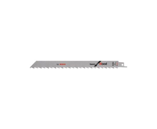 Полотно Bosch пильное сабельное S 1111 K Basic for Wood, 2шт (2.608.650.617)