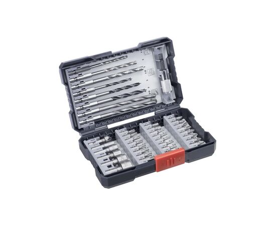 Набор сверл и бит Einhell HSS, 39 шт, L-Box, KWB (108956)