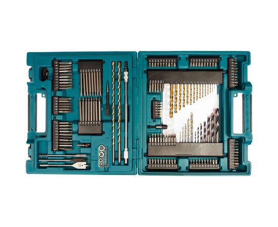 Набор сверл и бит Makita D-37194, 200 шт., кейс (D-37194), изображение 4 Набор сверл и бит Makita D-37194, 200 шт., кейс (D-37194), изображение 4
