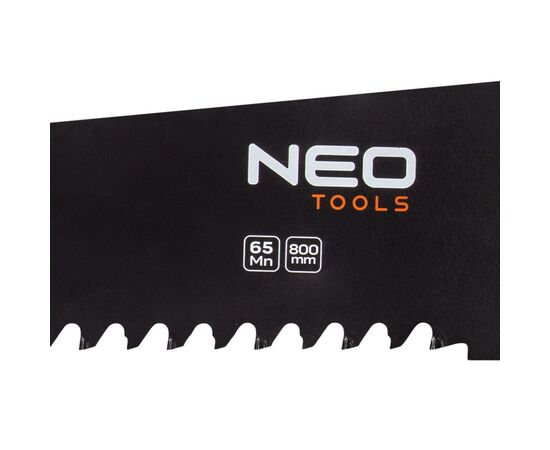Ножовка Neo Tools для пеноблоков, 800 мм, 23 зубцов, твердосплавная напайка (41-201), изображение 3 Ножовка Neo Tools для пеноблоков, 800 мм, 23 зубцов, твердосплавная напайка (41-201), изображение 3