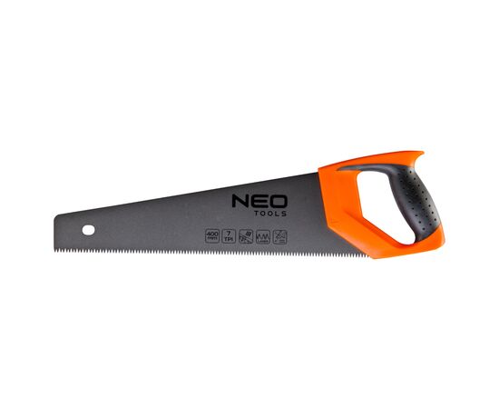 Ножівка Neo Tools по дереву, 400 мм, 7TPI, PTFE (41-011)