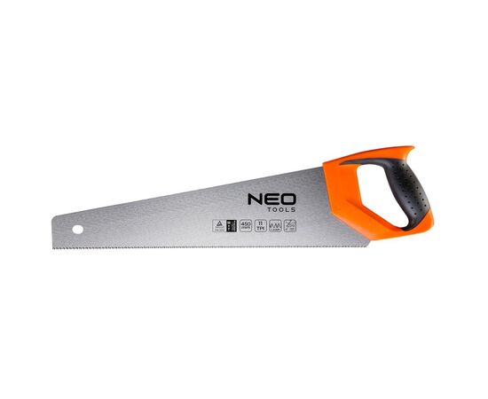 Ножівка Neo Tools по дереву, 450 мм, 11TPI (41-066)