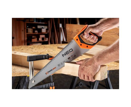 Ножовка Neo Tools по дереву, Extreme, 400 мм, 7TPI (41-131), изображение 5 Ножовка Neo Tools по дереву, Extreme, 400 мм, 7TPI (41-131), изображение 5
