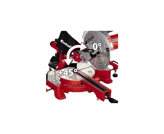 Торцовочная пила Einhell TC-SM 254 - 2B (4300804), изображение 5