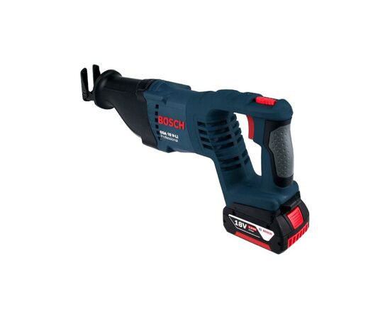 Сабельная пила Bosch GKS 18 V-LI + GBA 18 4,0 Ач + GAL 18V-40 (0.615.990.L6H), изображение 3 Сабельная пила Bosch GKS 18 V-LI + GBA 18 4,0 Ач + GAL 18V-40 (0.615.990.L6H), изображение 3