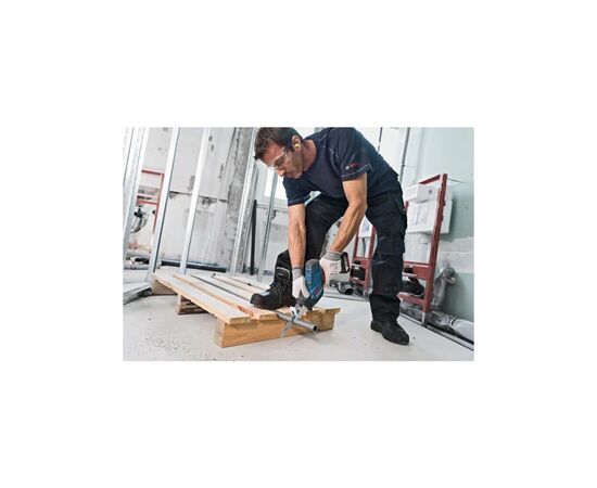 Сабельная пила Bosch GSA 18V-LI, 1х4.0 A*ч, ЗУ (0.615.990.M3Y), изображение 5 Сабельная пила Bosch GSA 18V-LI, 1х4.0 A*ч, ЗУ (0.615.990.M3Y), изображение 5