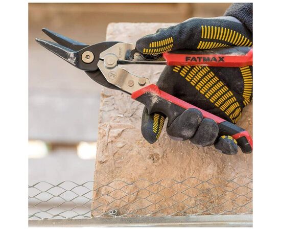 Ножницы по металлу Stanley FatMax ERGO Aviation, левые, 250мм (FMHT73755-0), изображение 2 Ножницы по металлу Stanley FatMax ERGO Aviation, левые, 250мм (FMHT73755-0), изображение 2