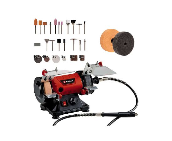 Точильный станок Einhell TC-XG 75 Kit (4412559), изображение 8 Точильный станок Einhell TC-XG 75 Kit (4412559), изображение 8