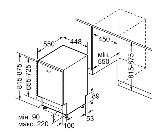Посудомоечная машина Bosch SPV2IKX10K, изображение 8 Посудомоечная машина Bosch SPV2IKX10K, изображение 8