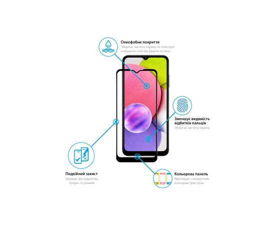 Стекло защитное Global Samsung A03S (1283126515347), изображение 3 Стекло защитное Global Samsung A03S (1283126515347), изображение 3