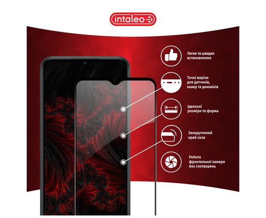 Стекло защитное Intaleo Samsung M23 5G (1283126527074), изображение 3 Стекло защитное Intaleo Samsung M23 5G (1283126527074), изображение 3