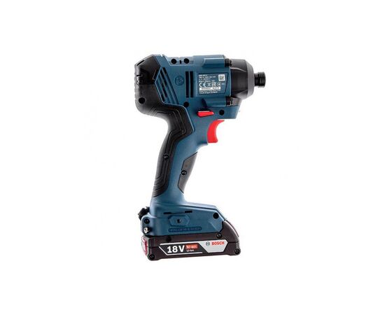 Гайковерт Bosch ударный GDR 180-Li, 2х18 В, 160 Нм, 1/4", 1.1кг, кейс (0.601.9G5.123), изображение 2 Гайковерт Bosch ударный GDR 180-Li, 2х18 В, 160 Нм, 1/4", 1.1кг, кейс (0.601.9G5.123), изображение 2