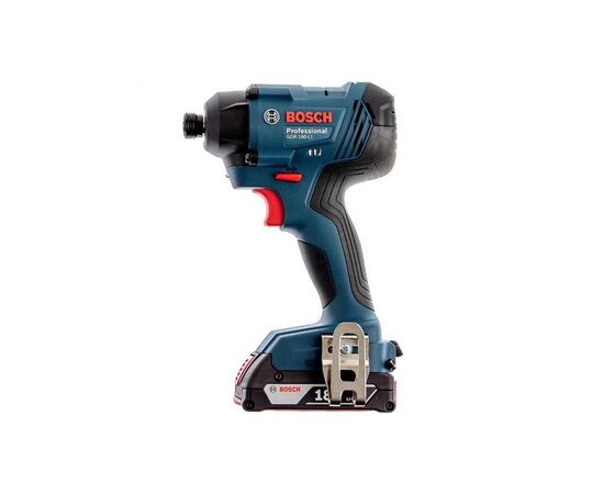 Гайковерт Bosch ударный GDR 180-Li, 2х18 В, 160 Нм, 1/4", 1.1кг, кейс (0.601.9G5.123)
