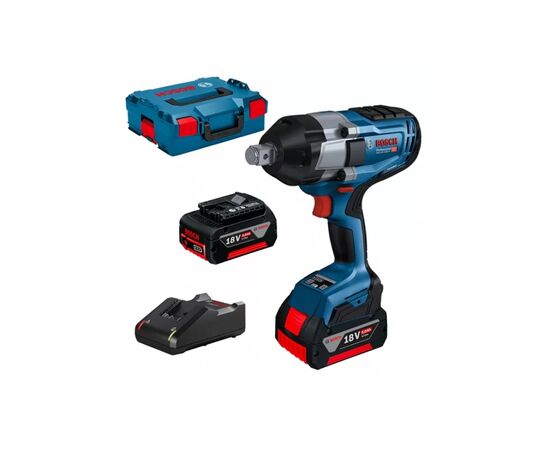 Гайковерт Bosch ударный GDS 18V-1050 H, 18В, 2x5.0 GAL1880 L-Box (0.601.9J8.522), изображение 11 Гайковерт Bosch ударный GDS 18V-1050 H, 18В, 2x5.0 GAL1880 L-Box (0.601.9J8.522), изображение 11