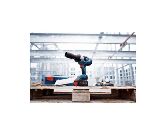 Гайковерт Bosch ударный GDS 18V-1050 H, 18В, 2x5.0 GAL1880 L-Box (0.601.9J8.522), изображение 6 Гайковерт Bosch ударный GDS 18V-1050 H, 18В, 2x5.0 GAL1880 L-Box (0.601.9J8.522), изображение 6