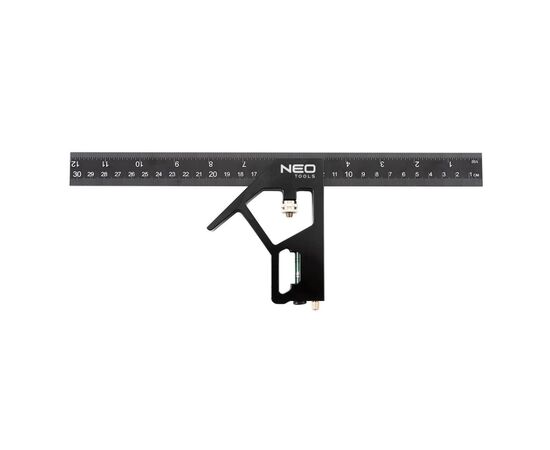 Косинець Neo Tools алюміній, 30 см, рукоятка з високою точністю нахилу (72-127)