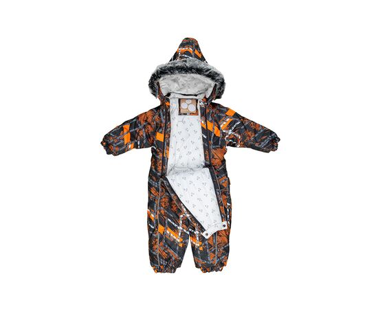 Комбинезон Huppa REGGIE 1 36020130 оранжевый с принтом 86 (4741468711379), изображение 4 Комбинезон Huppa REGGIE 1 36020130 оранжевый с принтом 86 (4741468711379), изображение 4