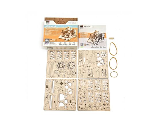 Конструктор Ugears Вариатор (6337282), изображение 5 Конструктор Ugears Вариатор (6337282), изображение 5